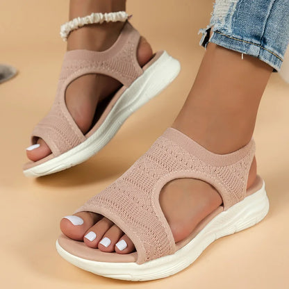 Sandalen - Mesh - Offene Zehe - Lässig - Sommer