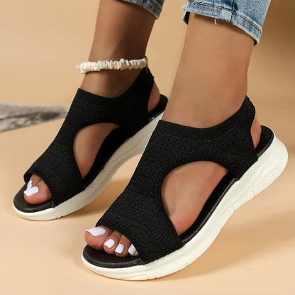 Sandalen - Mesh - Offene Zehe - Lässig - Sommer