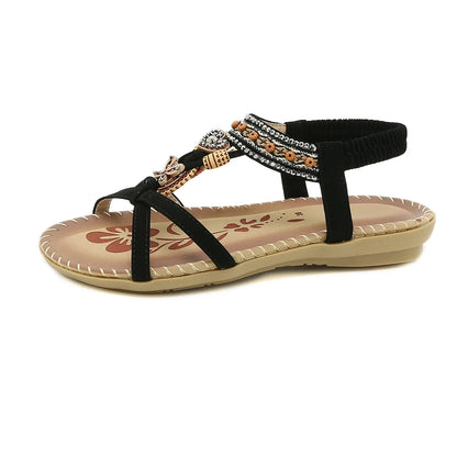 Sandalen - Boho - Elastischer Riemen - Sommer