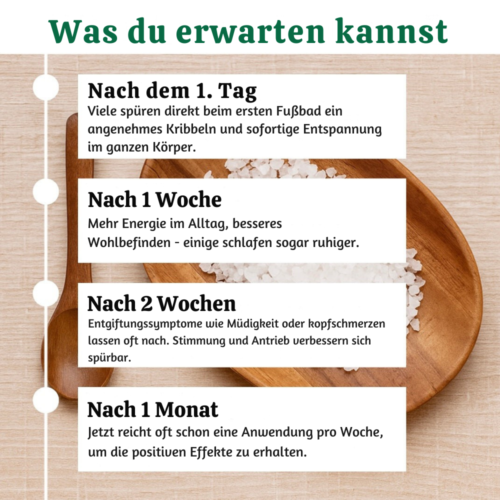 Detox Fußbad Zubehörset für Ionische Fußbäder – Hygienisch, Langlebig & Kompatibel