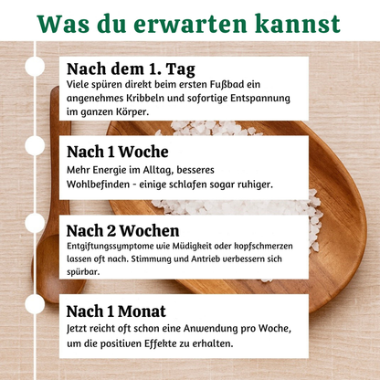 Detox Fußbad Zubehörset für Ionische Fußbäder – Hygienisch, Langlebig & Kompatibel