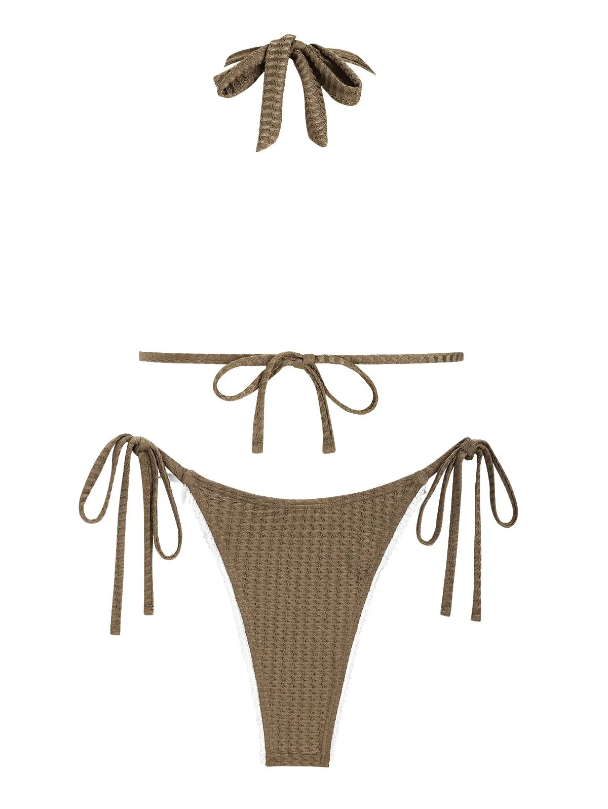 Bikini-Set - Spitze - Strukturiert - Sommer