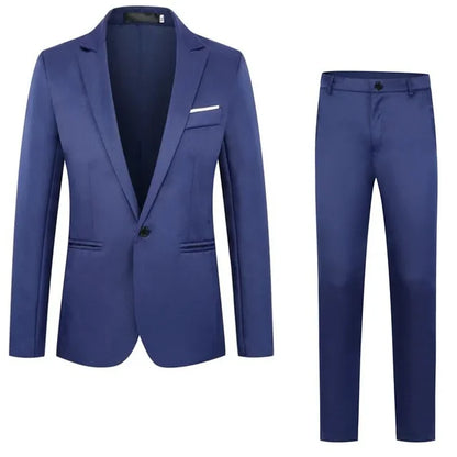 Zweiteiliger Herrenanzug - Anzug - Blazer + Hose - Informell - Sommer