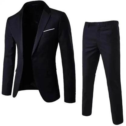 Zweiteiliger Herrenanzug - Anzug -Blazer +Hose - Informell - Sommer