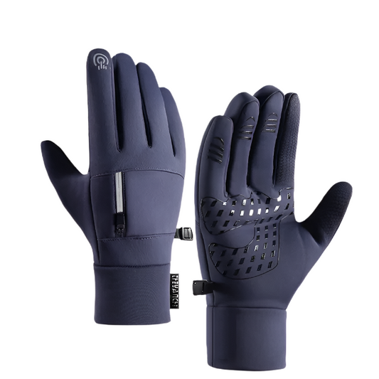 FrostShield Wasserdichte Winterhandschuhe – Touchscreen-kompatibel, Wind- und Wasserdicht, Thermisches Fleece-Futter, Anti-Rutsch-Griff für Outdoor-Aktivitäten