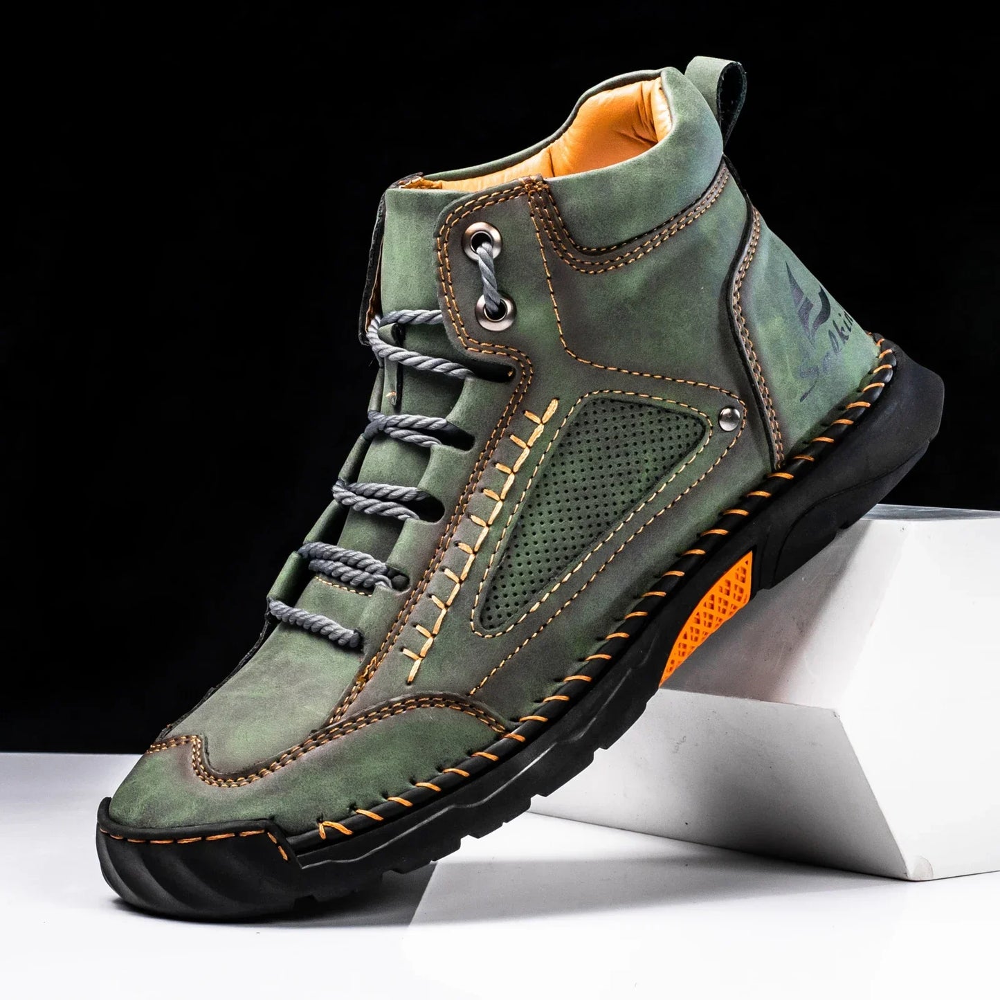 Leder High-Top Schuhe für Herren – Komfort trifft alpinen Stil