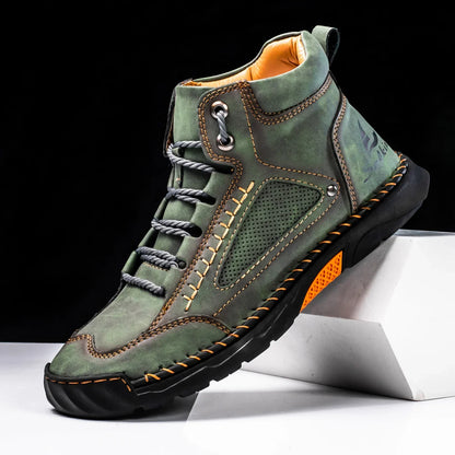 Leder High-Top Schuhe für Herren – Komfort trifft alpinen Stil