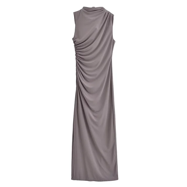 Kleid - Schlanke Passform - Polyester - Sommer