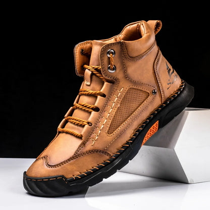 Leder High-Top Schuhe für Herren – Komfort trifft alpinen Stil