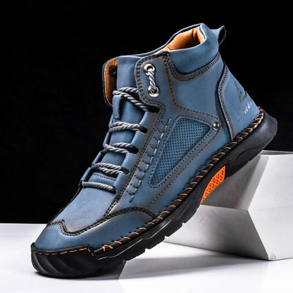 Leder High-Top Schuhe für Herren – Komfort trifft alpinen Stil