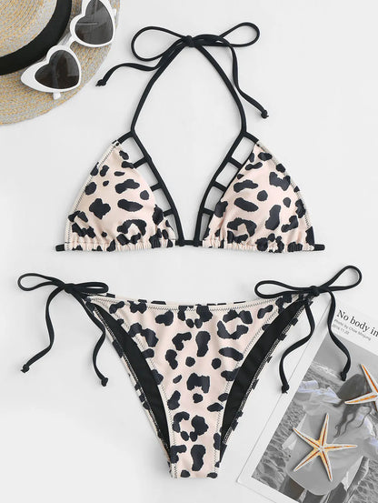 Bikini - Leopardenmuster - Sommer