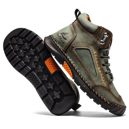 Leder High-Top Schuhe für Herren – Komfort trifft alpinen Stil