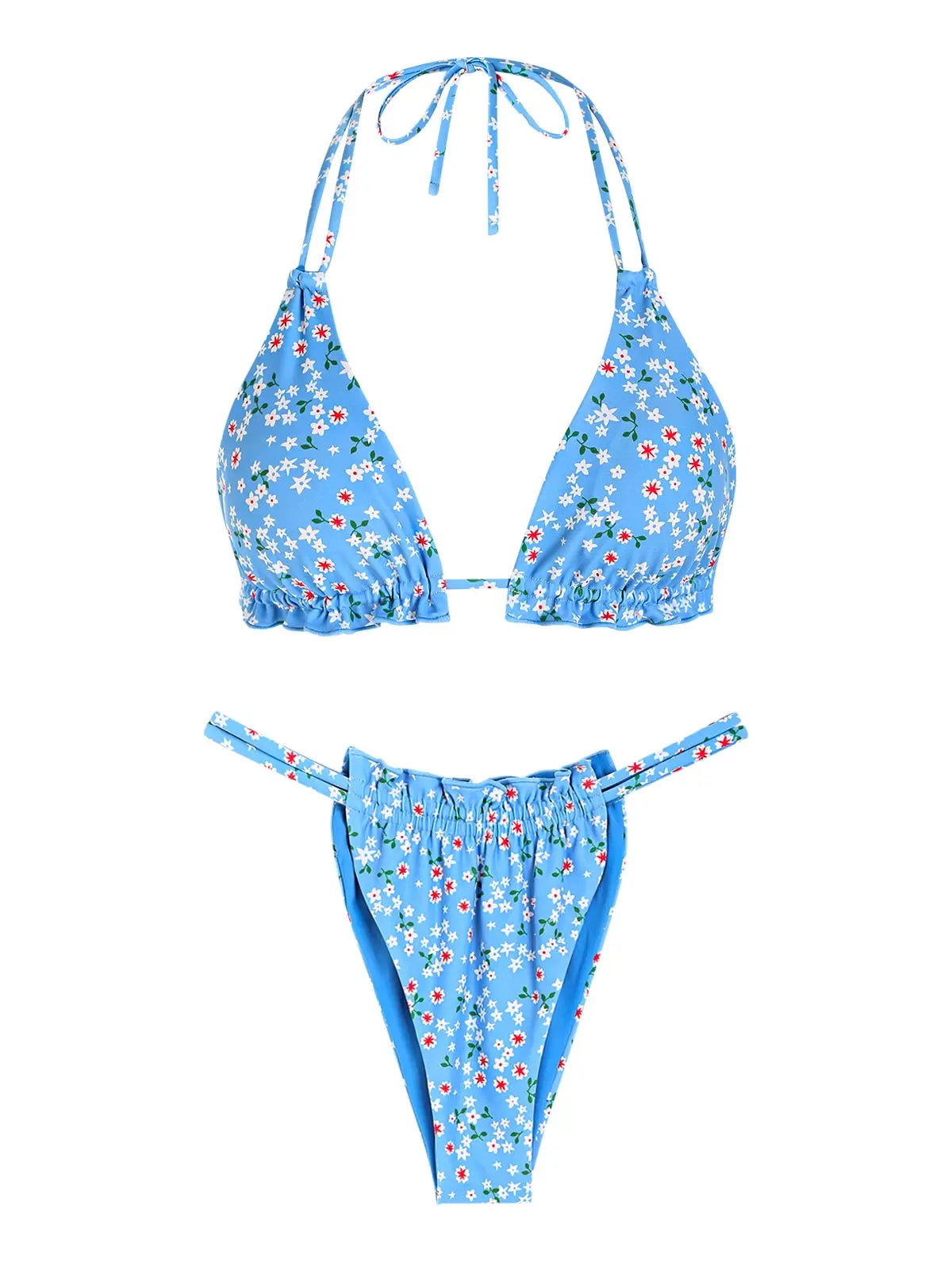 Bikini Set - Blumendruck - Sommer