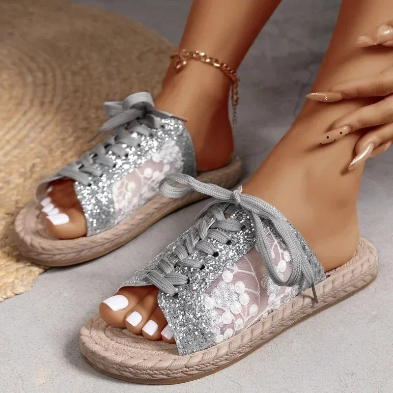 Pantoffel - Boho - Strand - Sommer