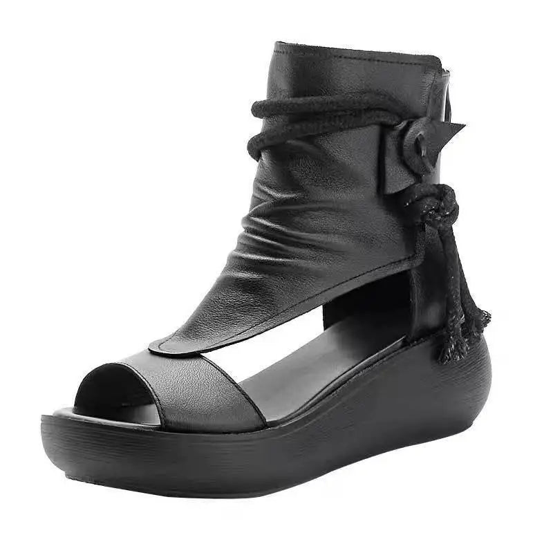 Sandalen - Vintage - Offene Zehe - Lässig - Sommer