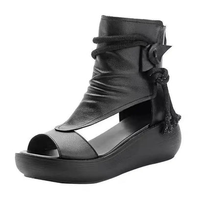 Sandalen - Vintage - Offene Zehe - Lässig - Sommer