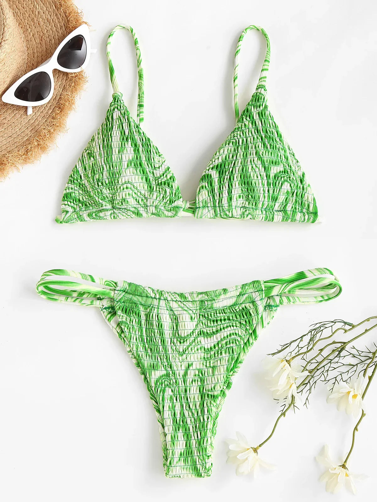 Bikini - Tie Dye Druck - Sommer