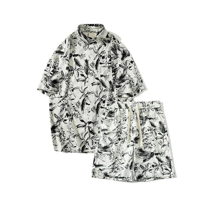 Zweiteiliges Set - Harajuku - Polyester - Sommer