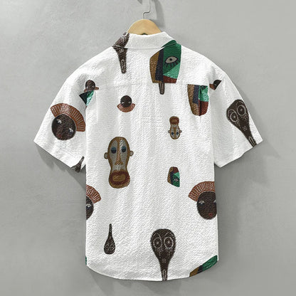 Shirt - Kurze Ärmel - Druck - Sommer