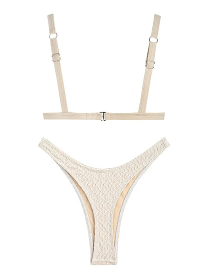 Bikini - Tanga - Hohe Taille - Sommer