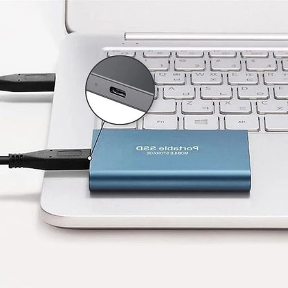 16TB/8TB/4TB/2TB/1TB Ultra Schnelle Externe SSD & USB 3.1 Plug-and-Play Speicher