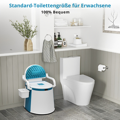 MobilLoo Tragbare Toilette – Leichtgewichtige & Hygienische Toilettenlösung für Zuhause und unterwegs
