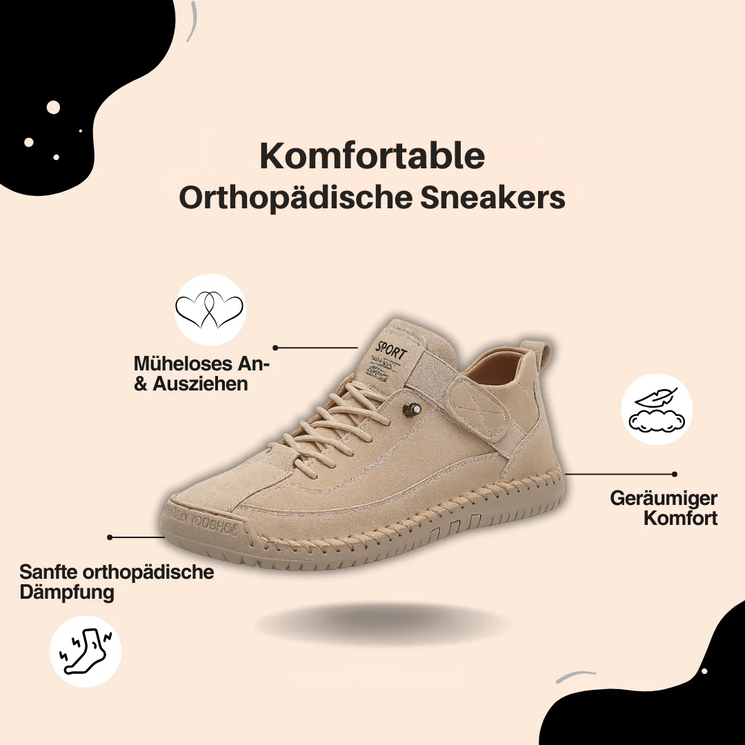 Komfortable Orthopädische Sneakers für Frauen – Entlastung und Stil für jeden Schritt