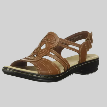 Sommer Flache Sandalen - Leder - Orthopädisch