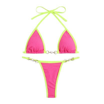 Sommer Bikini - Schick - FLUOR SET