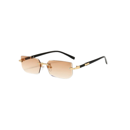 Sommer Sonnenbrille - Modern - Rechteckig Rahmenlos Retro