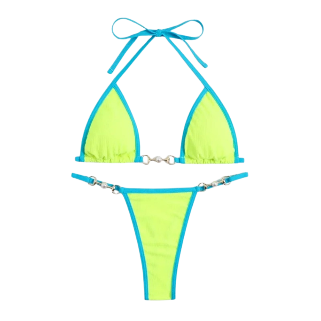 Sommer Bikini - Schick - FLUOR SET