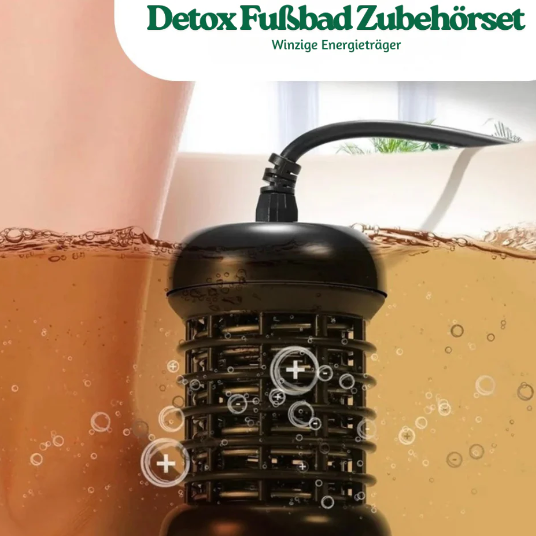 Detox Fußbad Zubehörset für Ionische Fußbäder – Hygienisch, Langlebig & Kompatibel