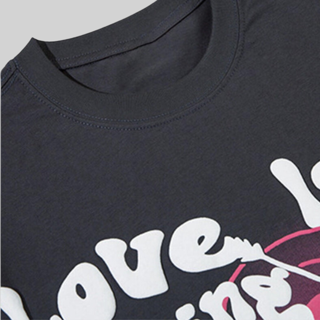 Sommer T- Shirt - Lässig - Liebe ist ein Verlorenes Spiel