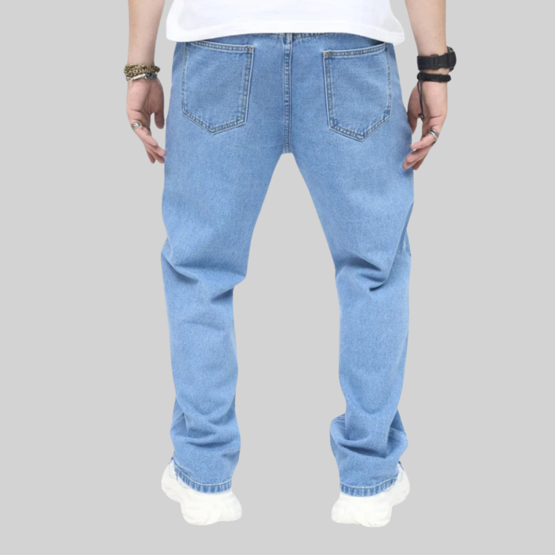 Jeans - Jahrgang - Schmetterlingsstickerei