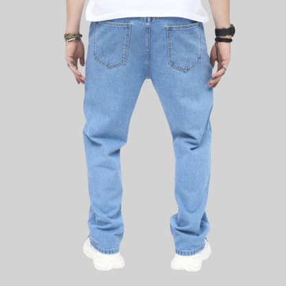 Jeans - Jahrgang - Schmetterlingsstickerei