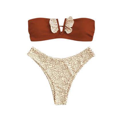 Sommer Bikini Set – Schick – Rüschenstruktur