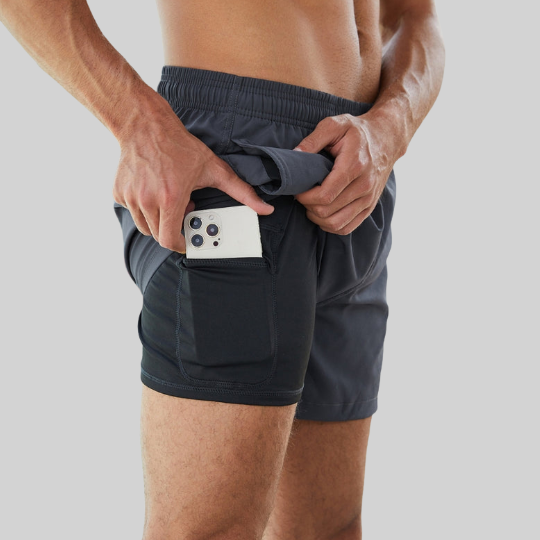 Laufshorts – Schick – Schnelltrocknend, Leicht, Mit Taschen