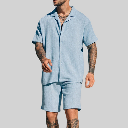 Sommer Outfit  Set - Lässig - Anzüge im Strandstil