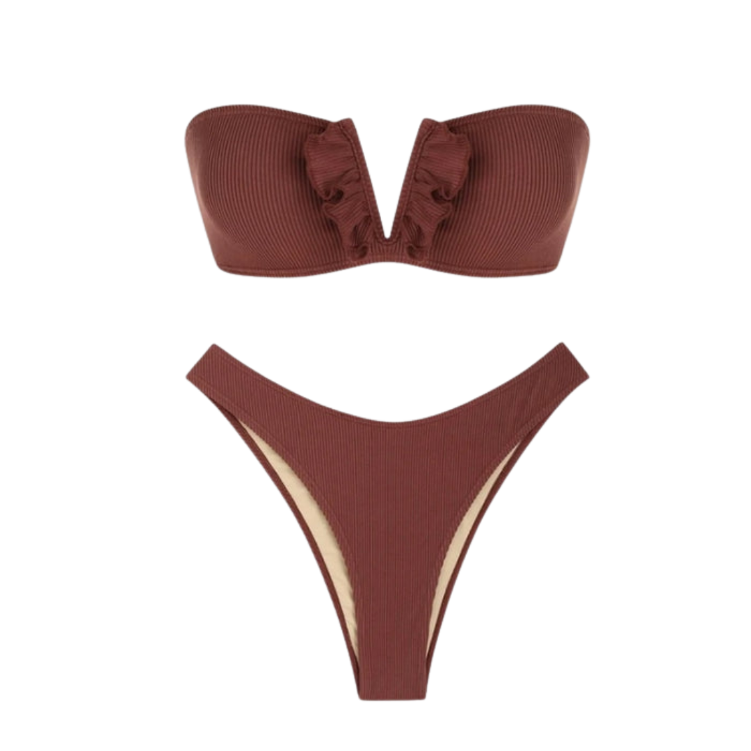 Sommer Bikini Set – Schick – Rüschenstruktur