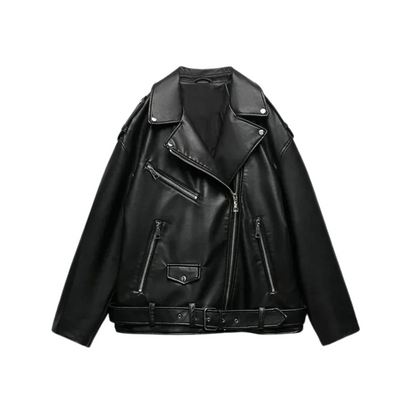 Jacket - Chic - Schwarzes Leather