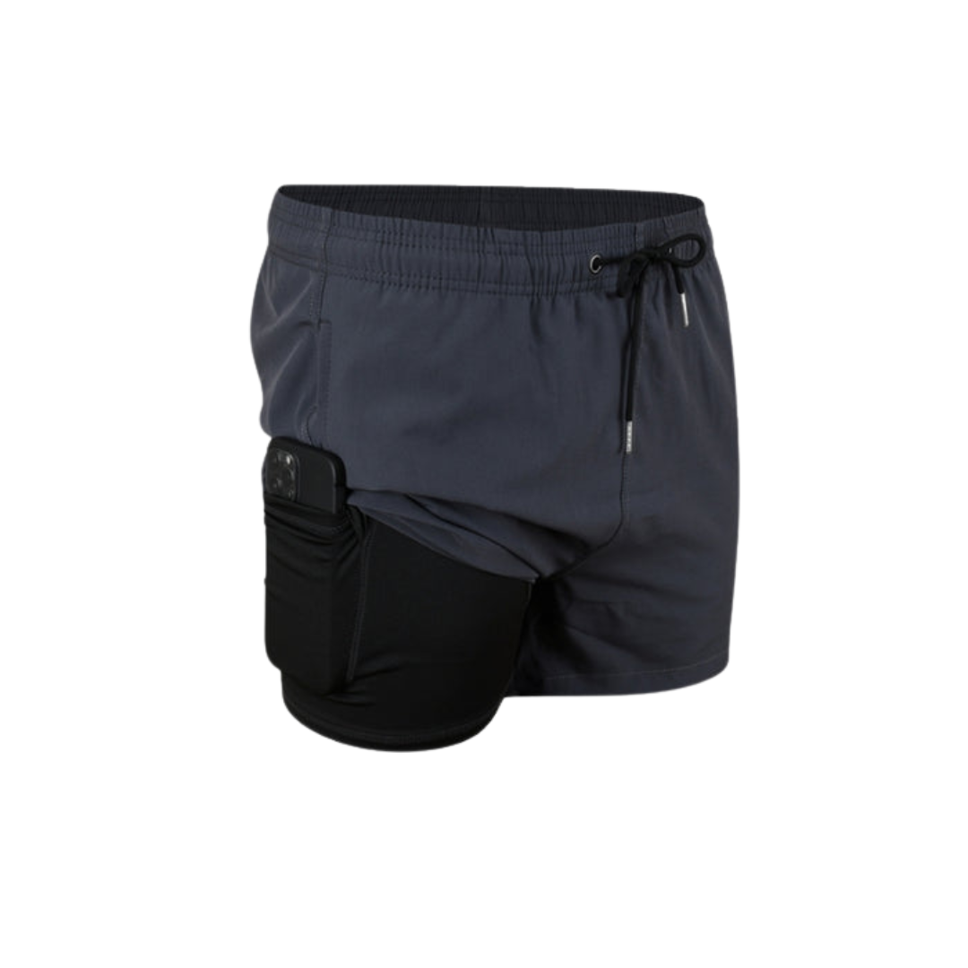 Laufshorts – Schick – Schnelltrocknend, Leicht, Mit Taschen