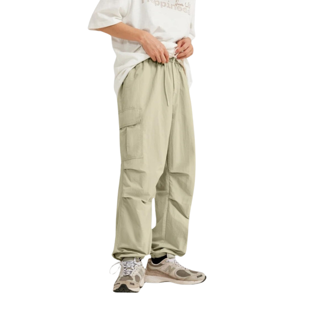 Sommer Elastische Cargohose - Casual - Baumwolle