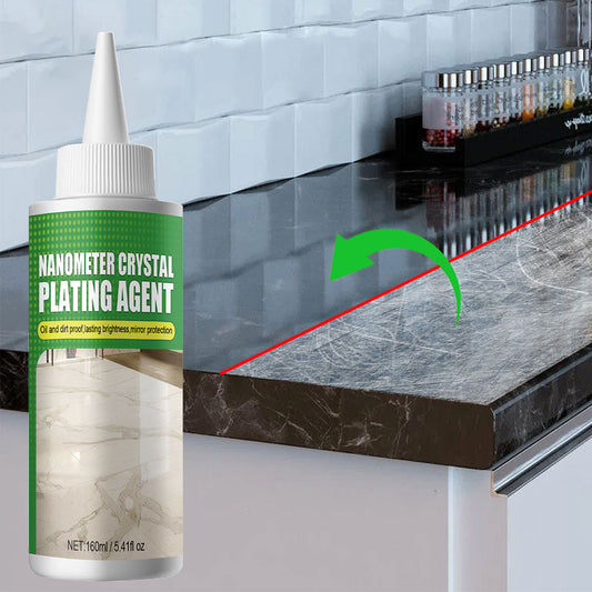 NanoShine Steinschutz-Beschichtung – Sofort hochglänzende Oberfläche für Marmor, Granit & Co.