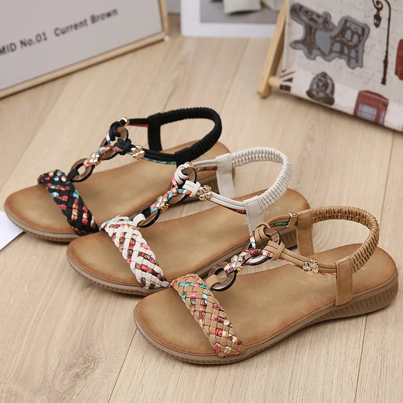 Sandalen - Elastischer Riemen - Sommer