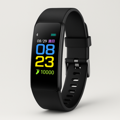 SeniorPulse Watch – Senioren-Smartwatch mit Herzfrequenz-, Blutdruck- & Schlafmonitor und großem, hellem LED-Display