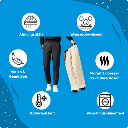 Thermo Hose für Frauen & Männer – warm, winddicht & wasserabweisend für den Winter