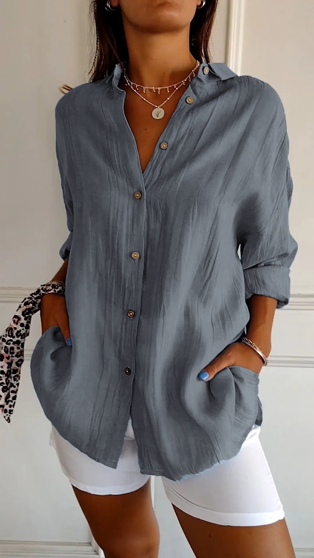 Button Down Hemd für Frauen