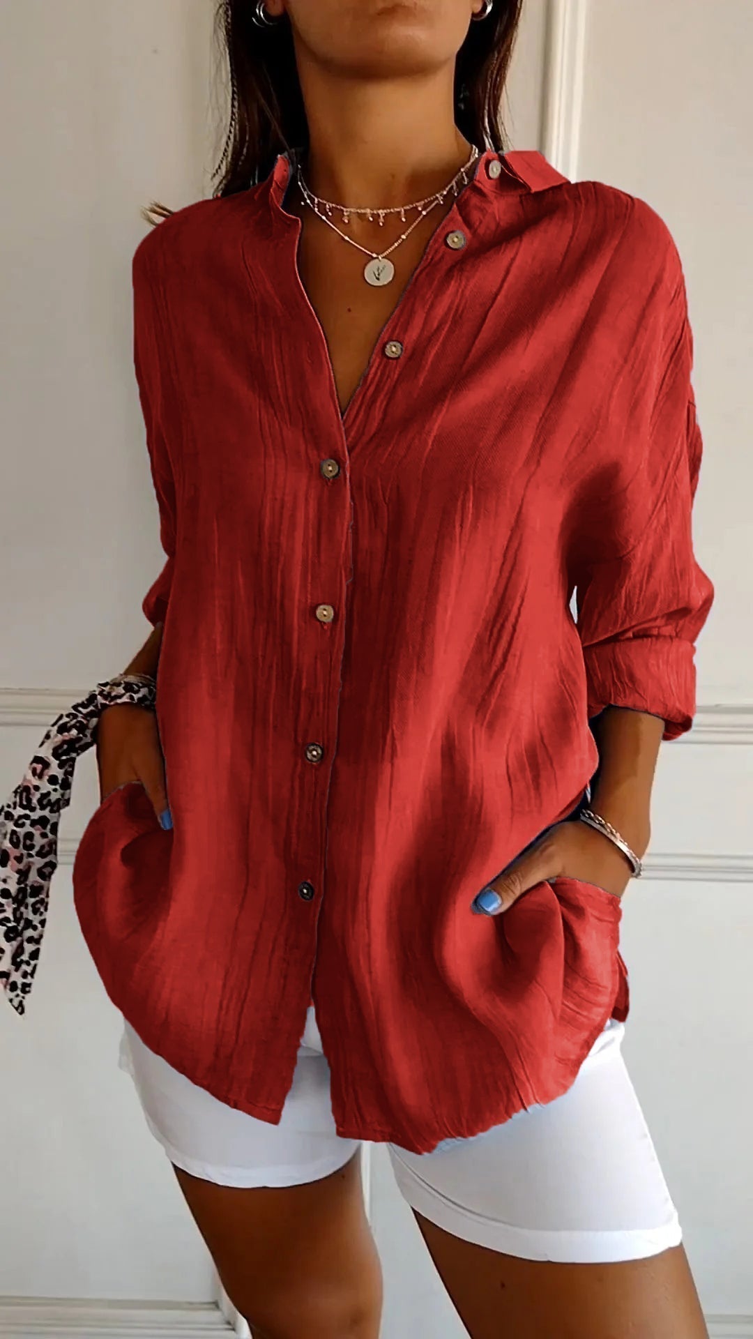 Button Down Hemd für Frauen