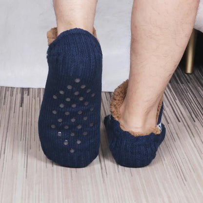 ThermoGrip – Warme rutschfeste Wintersocken für den Hausgebrauch | Unisex Komfort und Sicherheit | 3-Pack