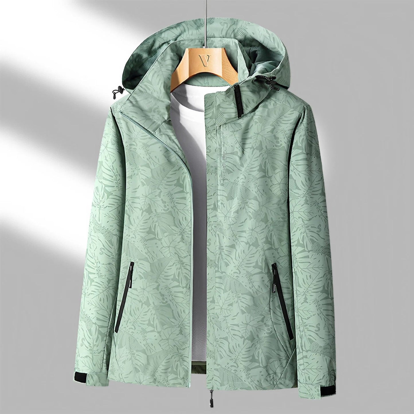 Frauen Kapuzenjacke Mit Reißverschluss | Wasserdicht